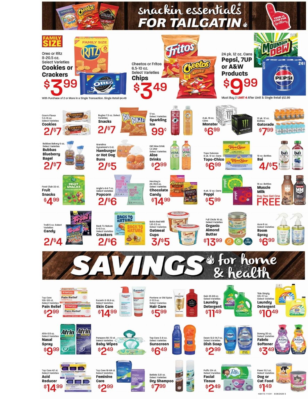 Bee's Marketplace Weekly Ad August 26 - September 1, 2026