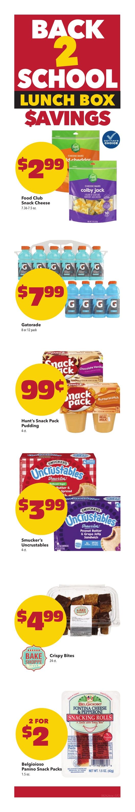 Cash Wise Weekly Ad August 26 - September 1, 2026