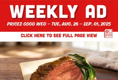 Brookshire Brothers Weekly Ad August 26 - September 1, 2026