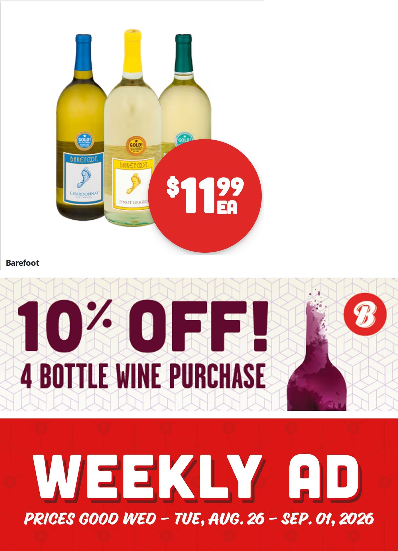 Brookshire Brothers Weekly Ad August 26 - September 1, 2026