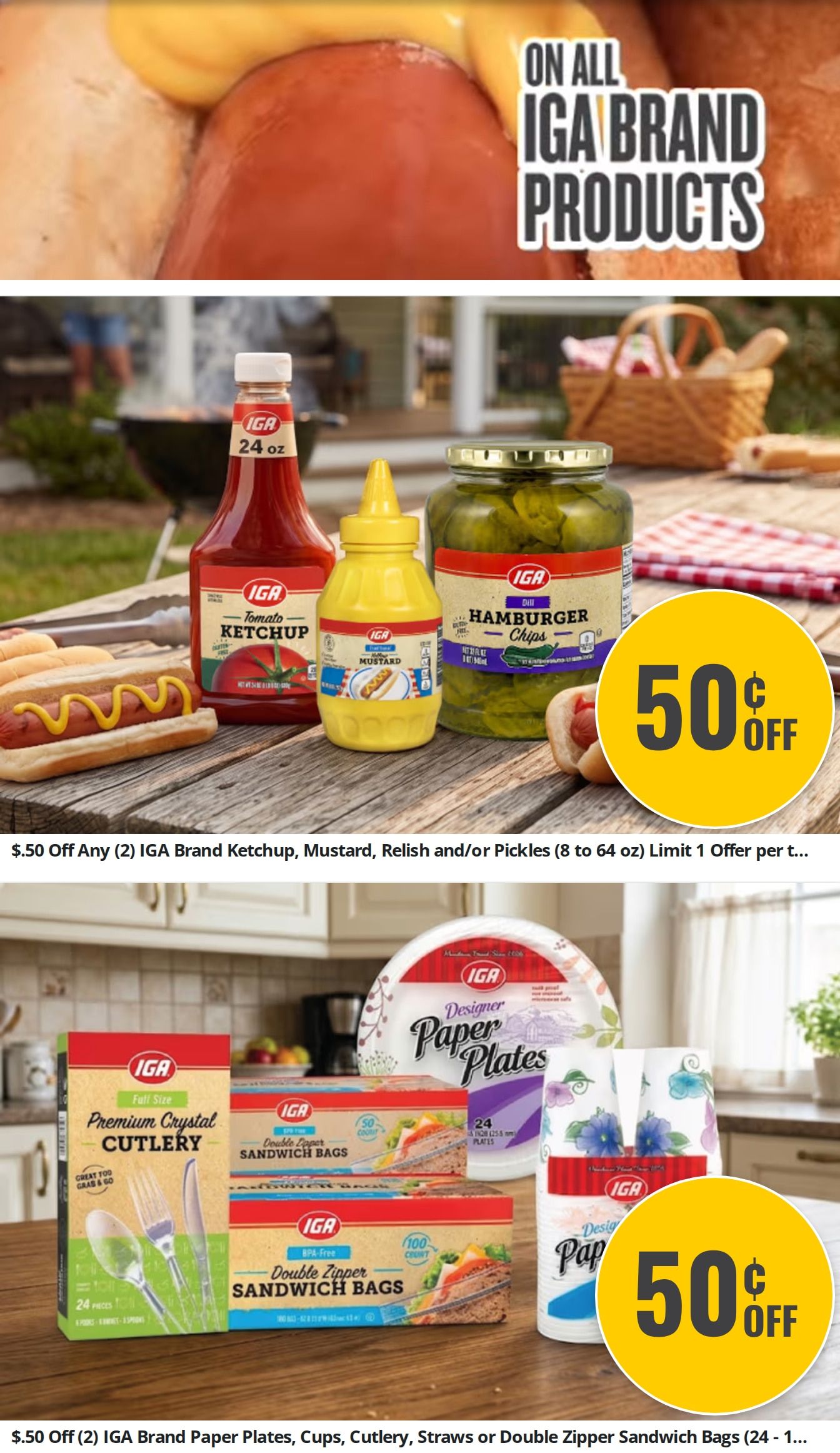 Ted's IGA Supermarket Weekly Ad August 26 - September 8, 2026
