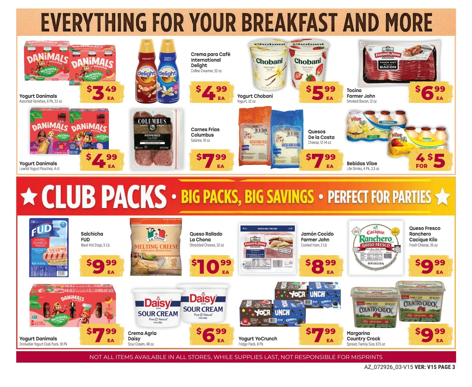 Los Altos Ranch Market August Savings Guide Weekly Ad August 3 - September 1, 2026