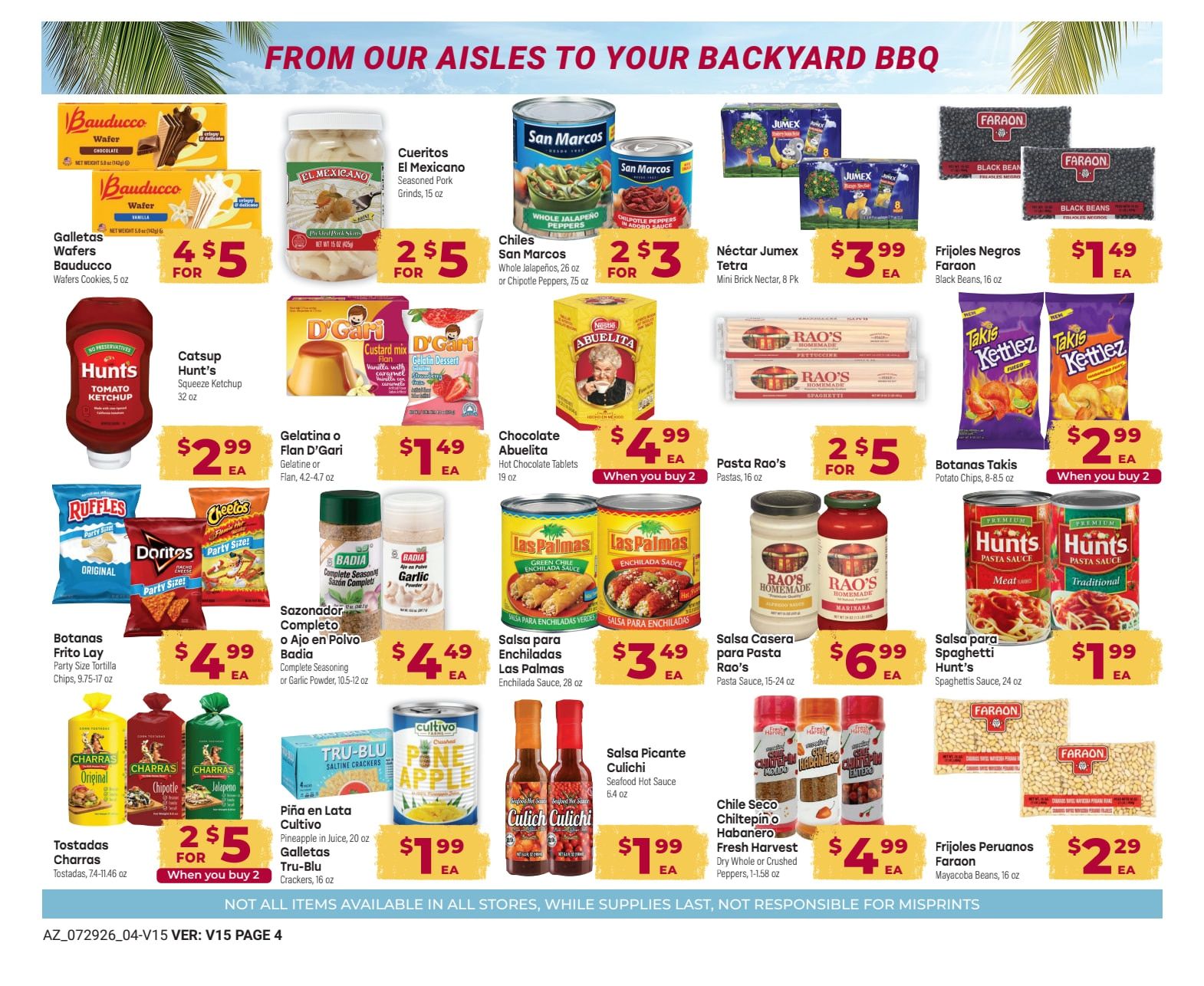 Los Altos Ranch Market August Savings Guide Weekly Ad August 3 - September 1, 2026