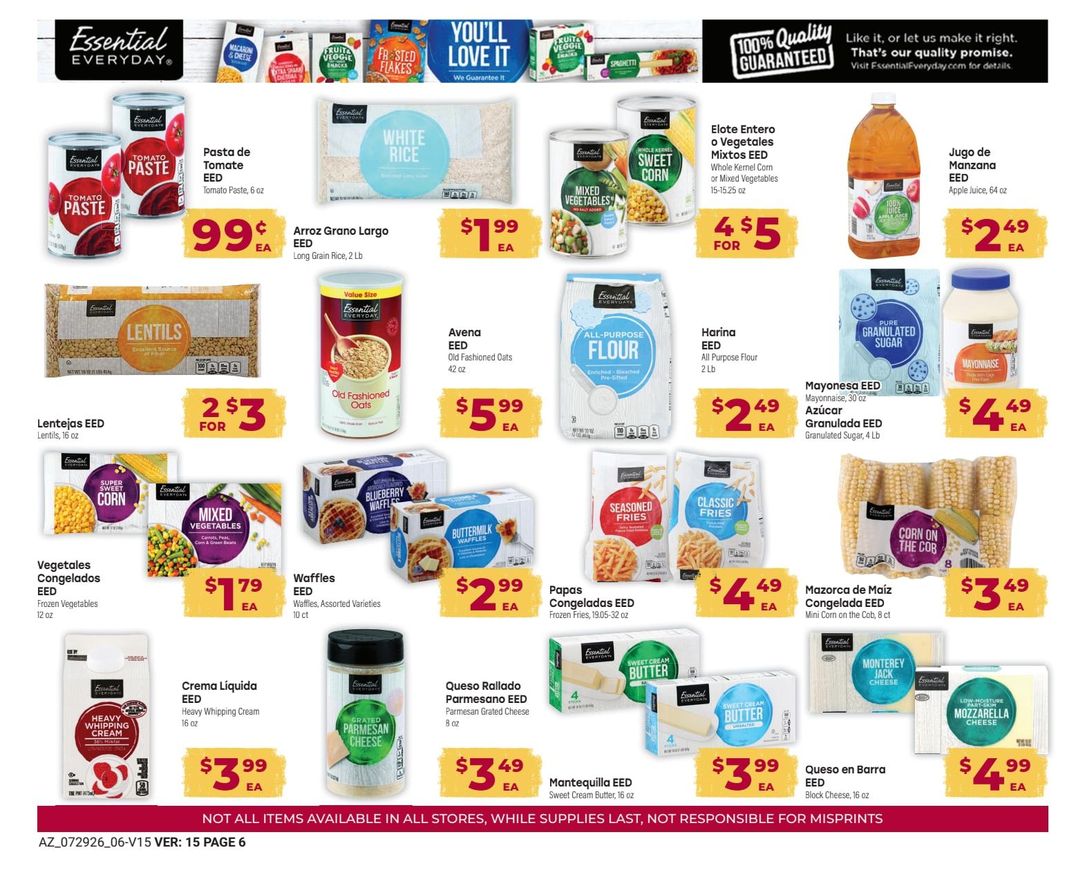 Los Altos Ranch Market August Savings Guide Weekly Ad August 3 - September 1, 2026
