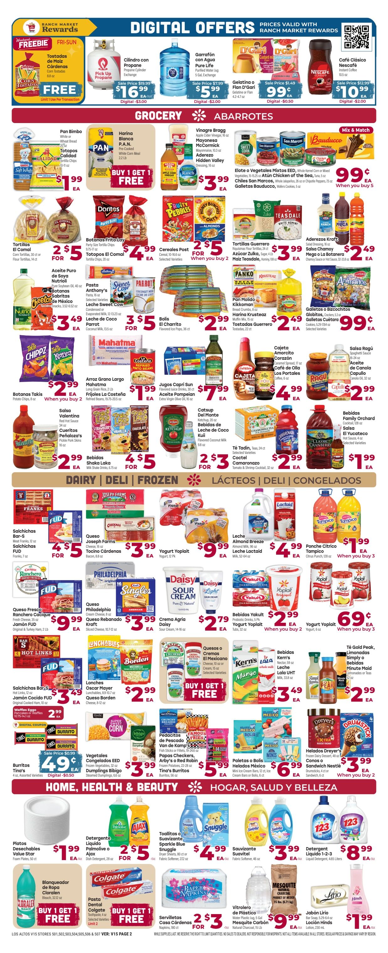 Los Altos Ranch Market Weekly Ad August 25 - September 1, 2026