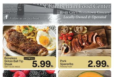 Chamberlain Food Center Weekly Ad August 26 - September 1, 2026