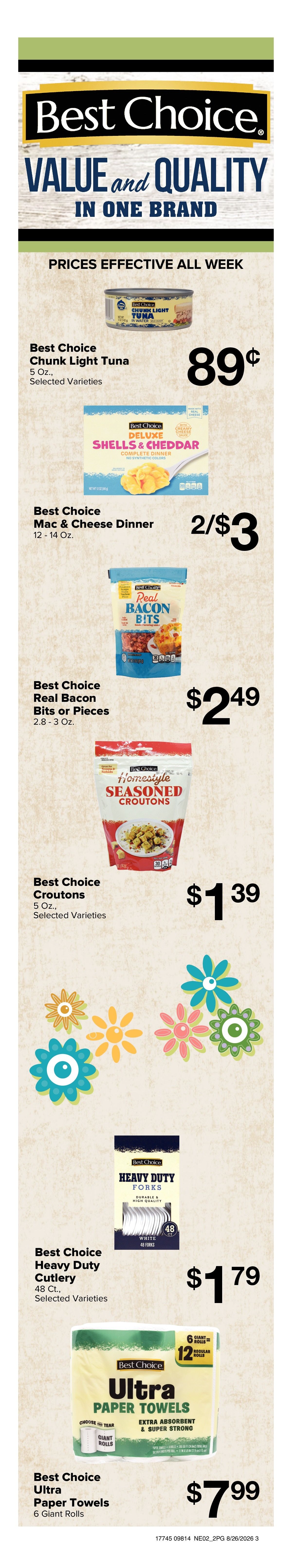 Krull's Market End of Summer Steals! Weekly Ad August 26 - 31, 2026