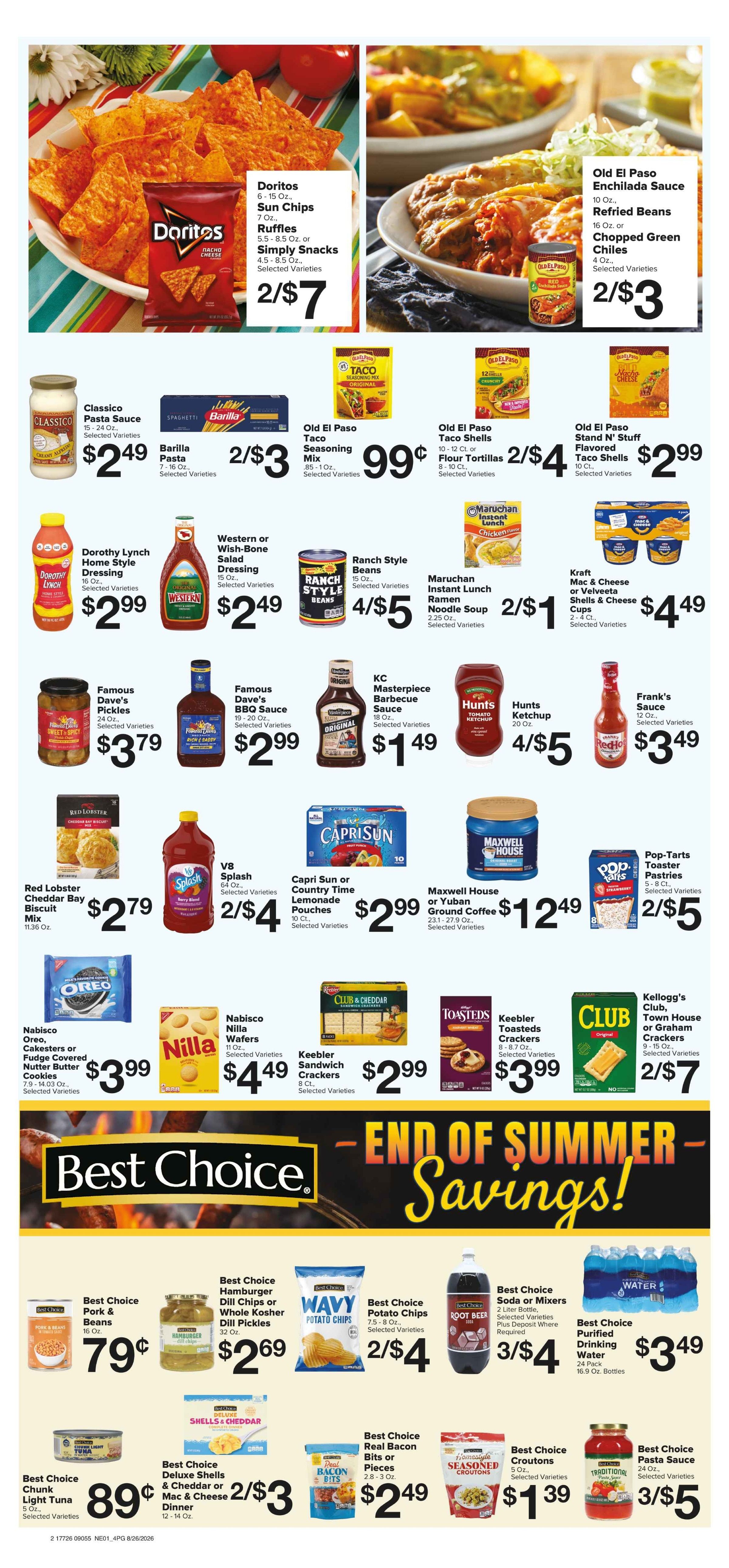 Imperial Superfoods End of Summer Steals! Weekly Ad August 26 - September 1, 2026