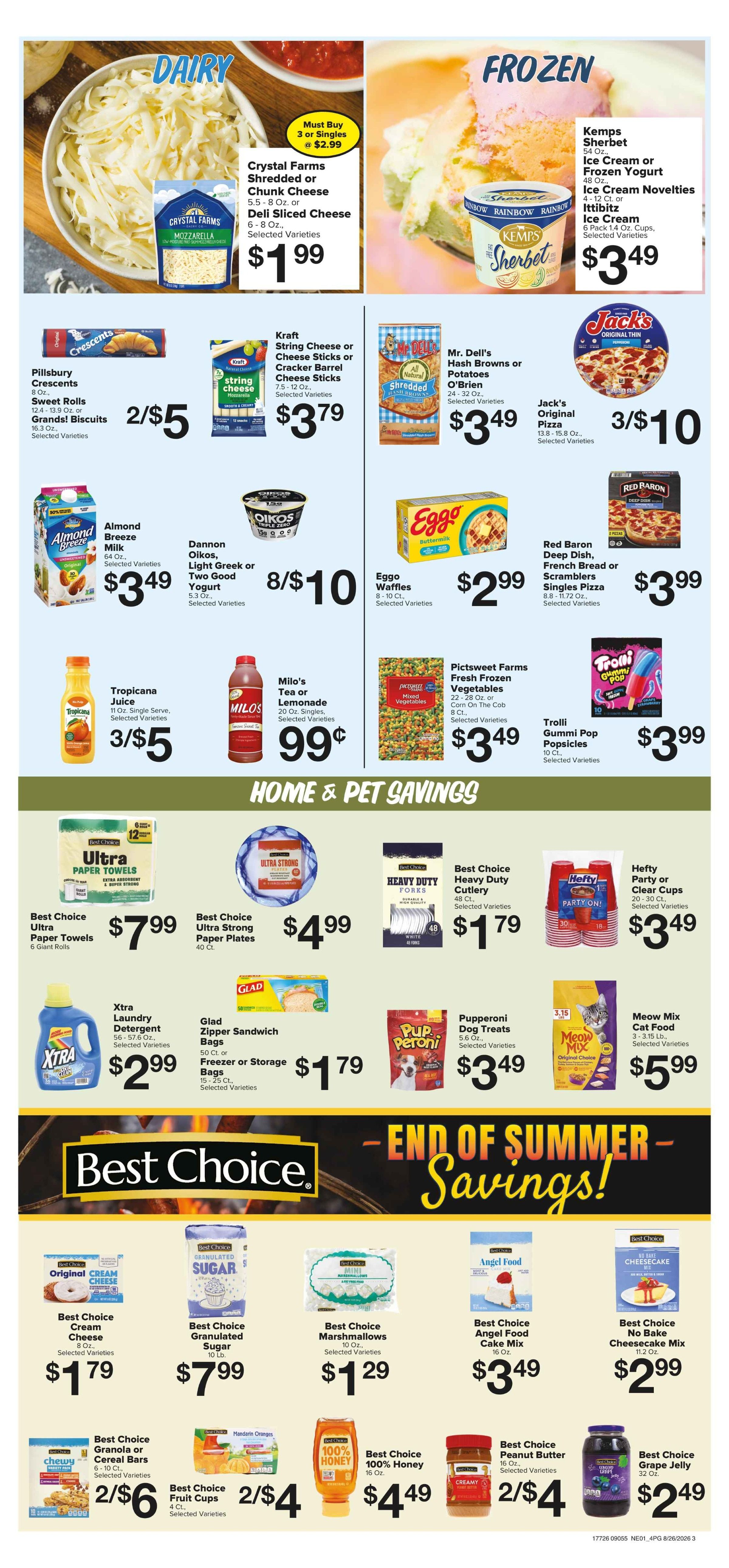 Imperial Superfoods End of Summer Steals! Weekly Ad August 26 - September 1, 2026