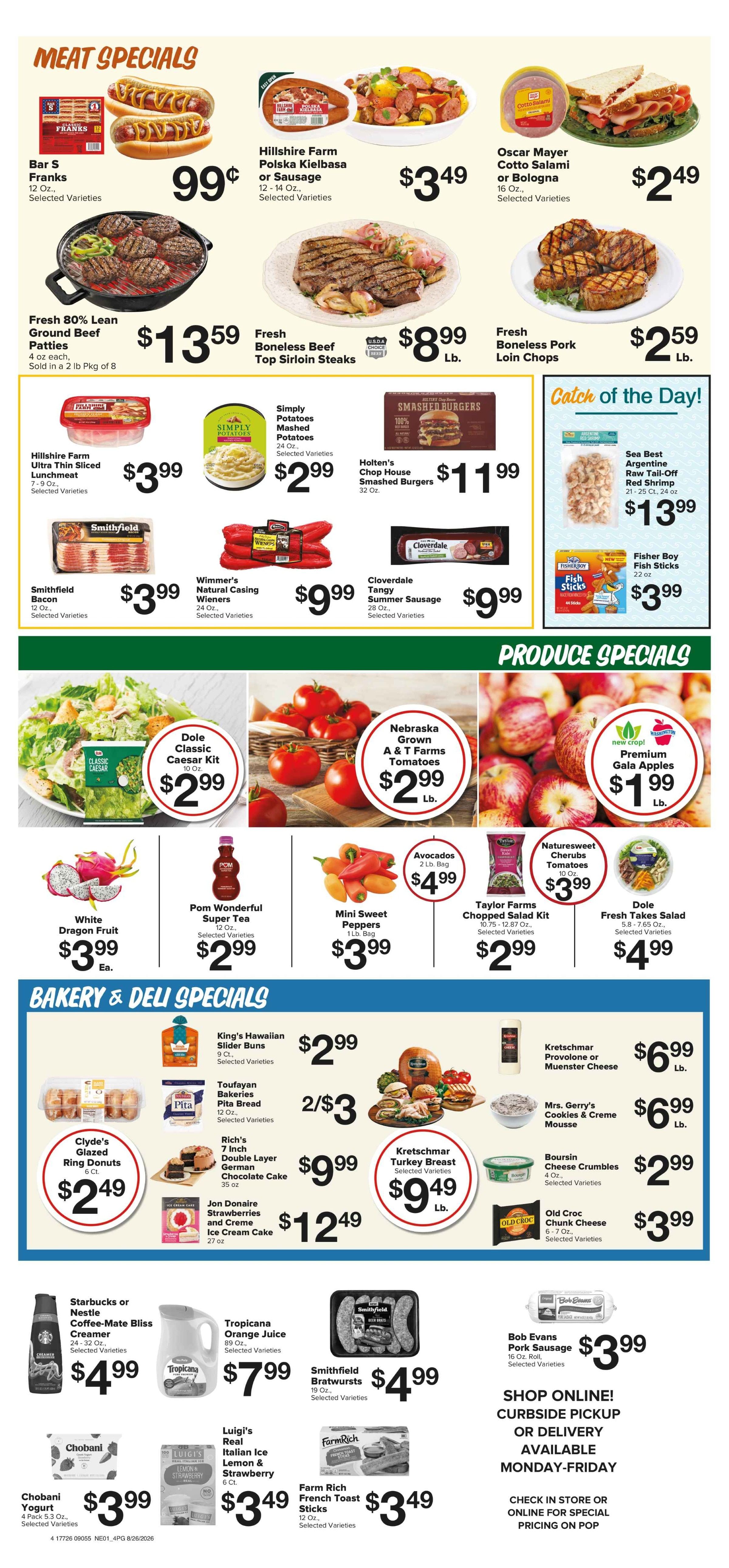 Imperial Superfoods End of Summer Steals! Weekly Ad August 26 - September 1, 2026