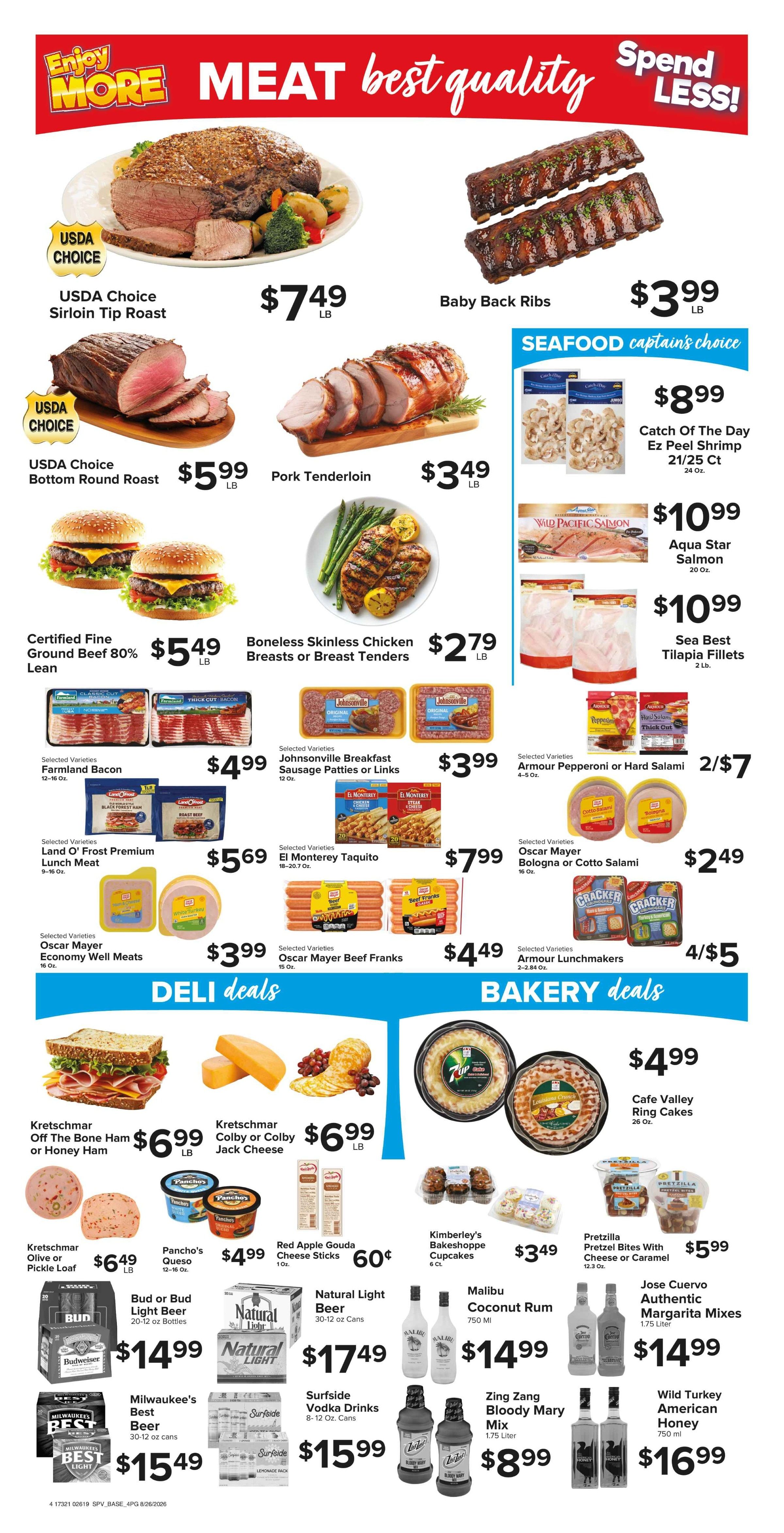 Loutre Market Weekly Ad August 26 - September 1, 2026