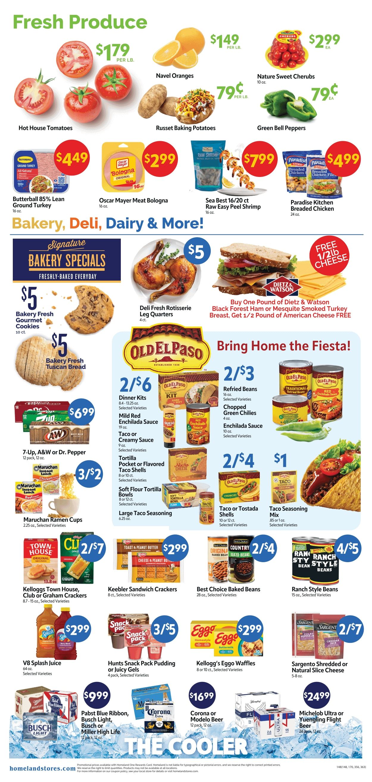 Homeland Stores (Clinton and Elk City, OK) Weekly Ad August 26 - September 1, 2026