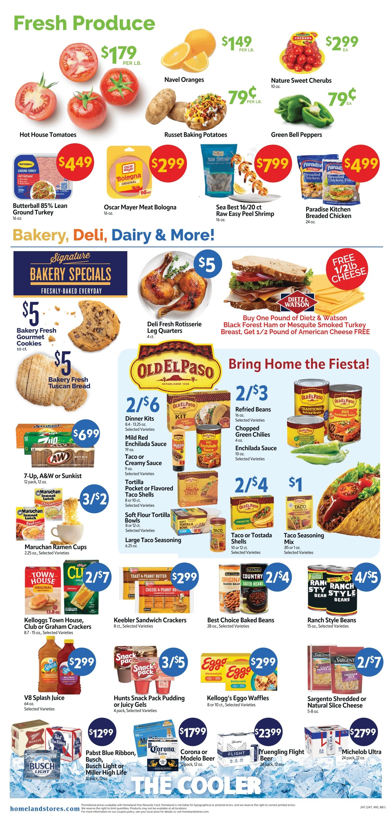Homeland Stores (Henryetta and Muskogee, OK) Weekly Ad August 26 - September 1, 2026