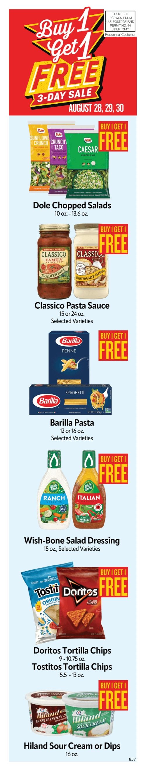 Homeland Stores (Henryetta and Muskogee, OK) Weekly Ad August 26 - September 1, 2026