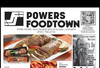 Powers Foodtown Weekly Ad August 24 - 30, 2026