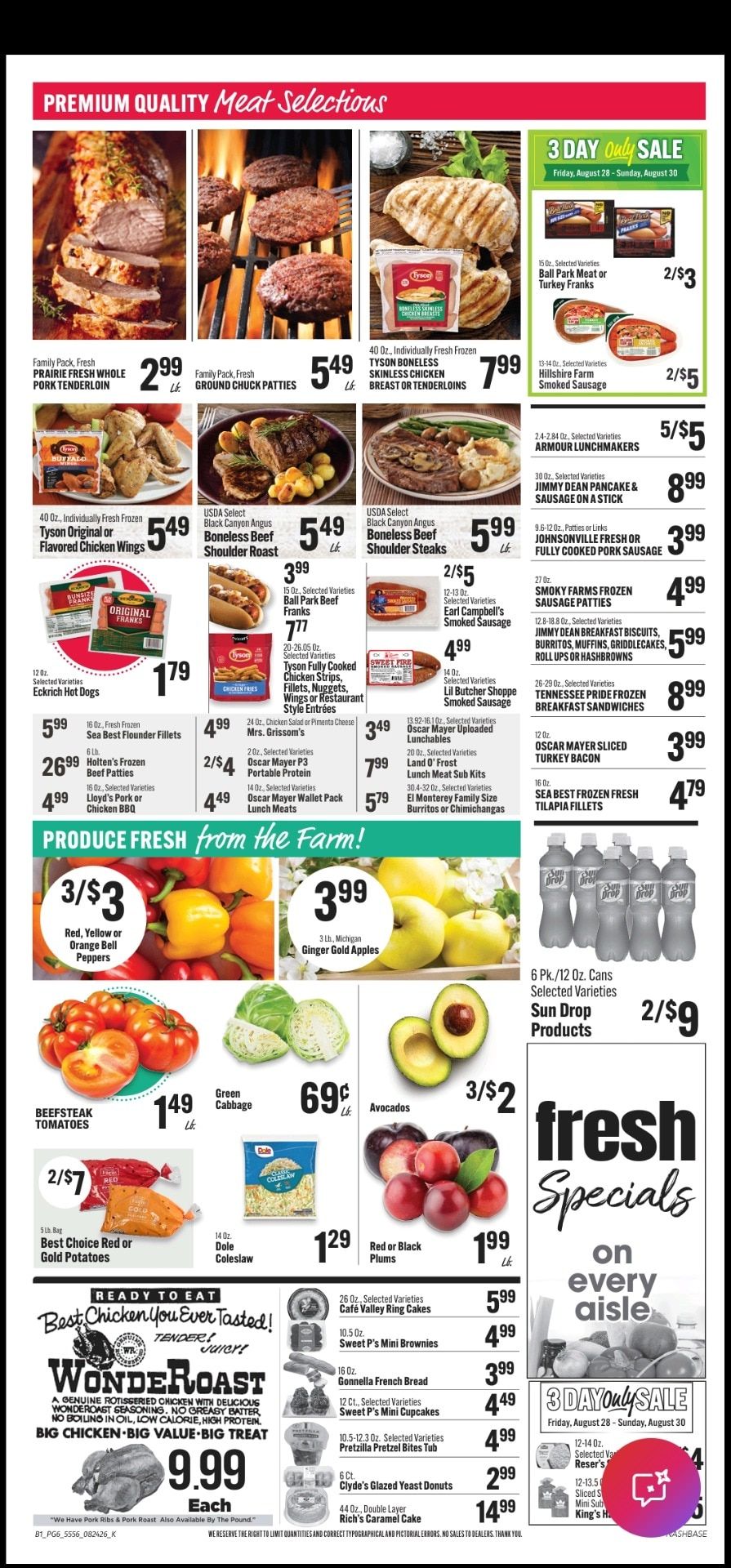 Powers Foodtown Weekly Ad August 24 - 30, 2026