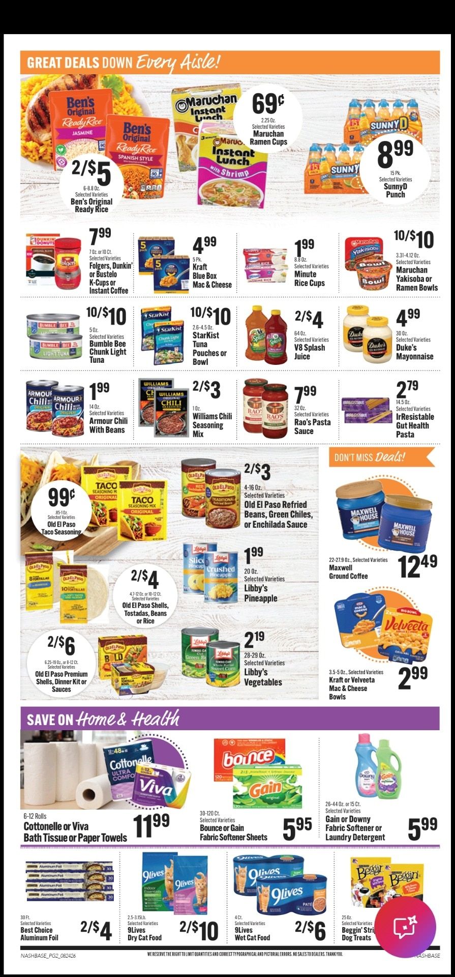 Powers Foodtown Weekly Ad August 24 - 30, 2026