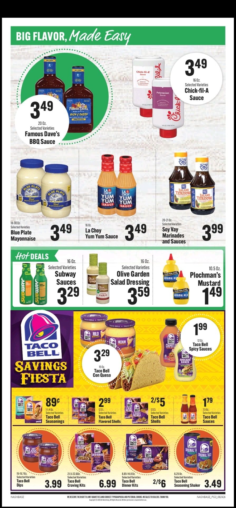Powers Foodtown Weekly Ad August 24 - 30, 2026