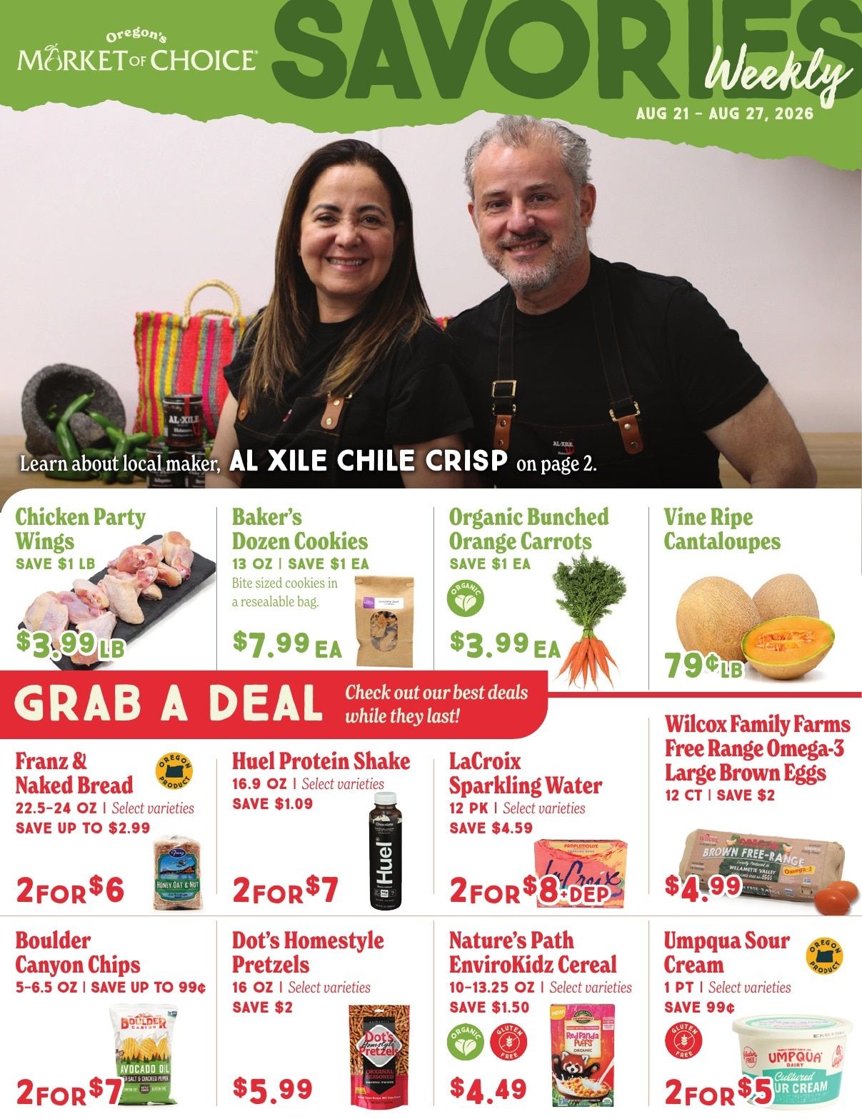 Market of Choice Weekly Specials Weekly Ad August 21 - 27, 2026