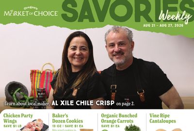 Market of Choice Weekly Specials Weekly Ad August 21 - 27, 2026
