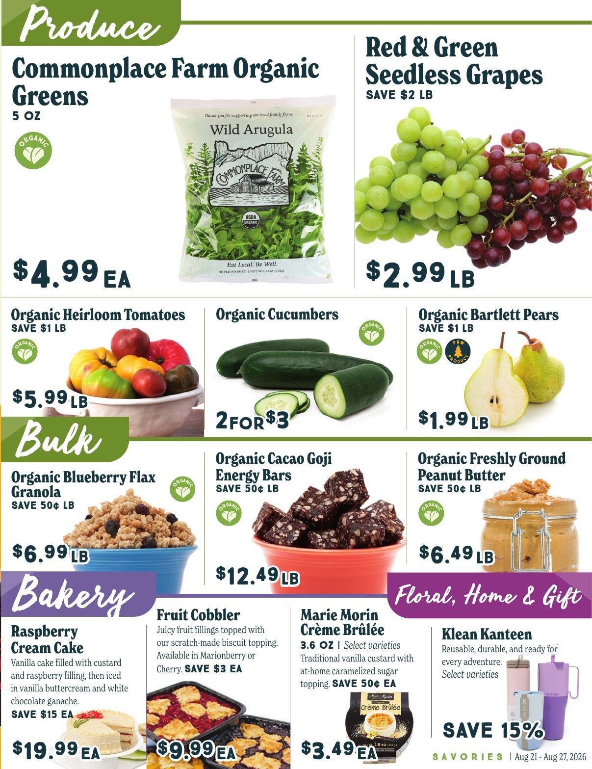 Market of Choice Weekly Specials Weekly Ad August 21 - 27, 2026