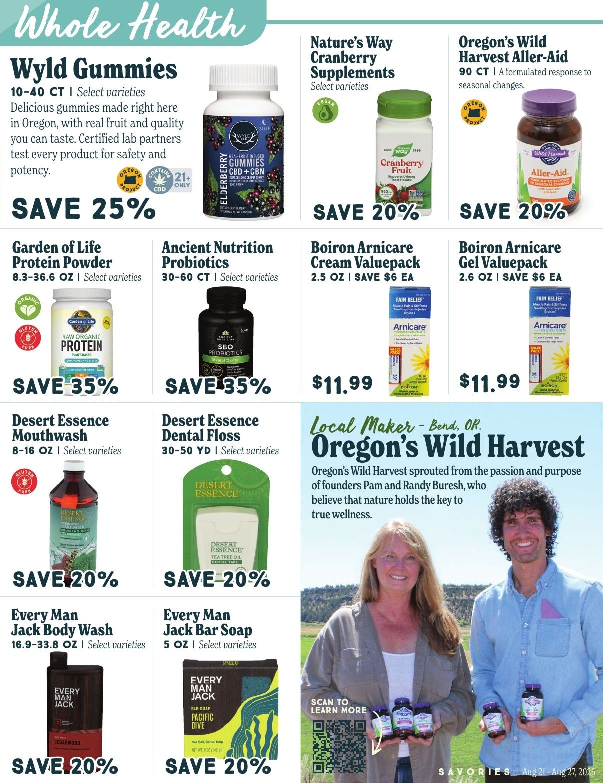 Market of Choice Weekly Specials Weekly Ad August 21 - 27, 2026