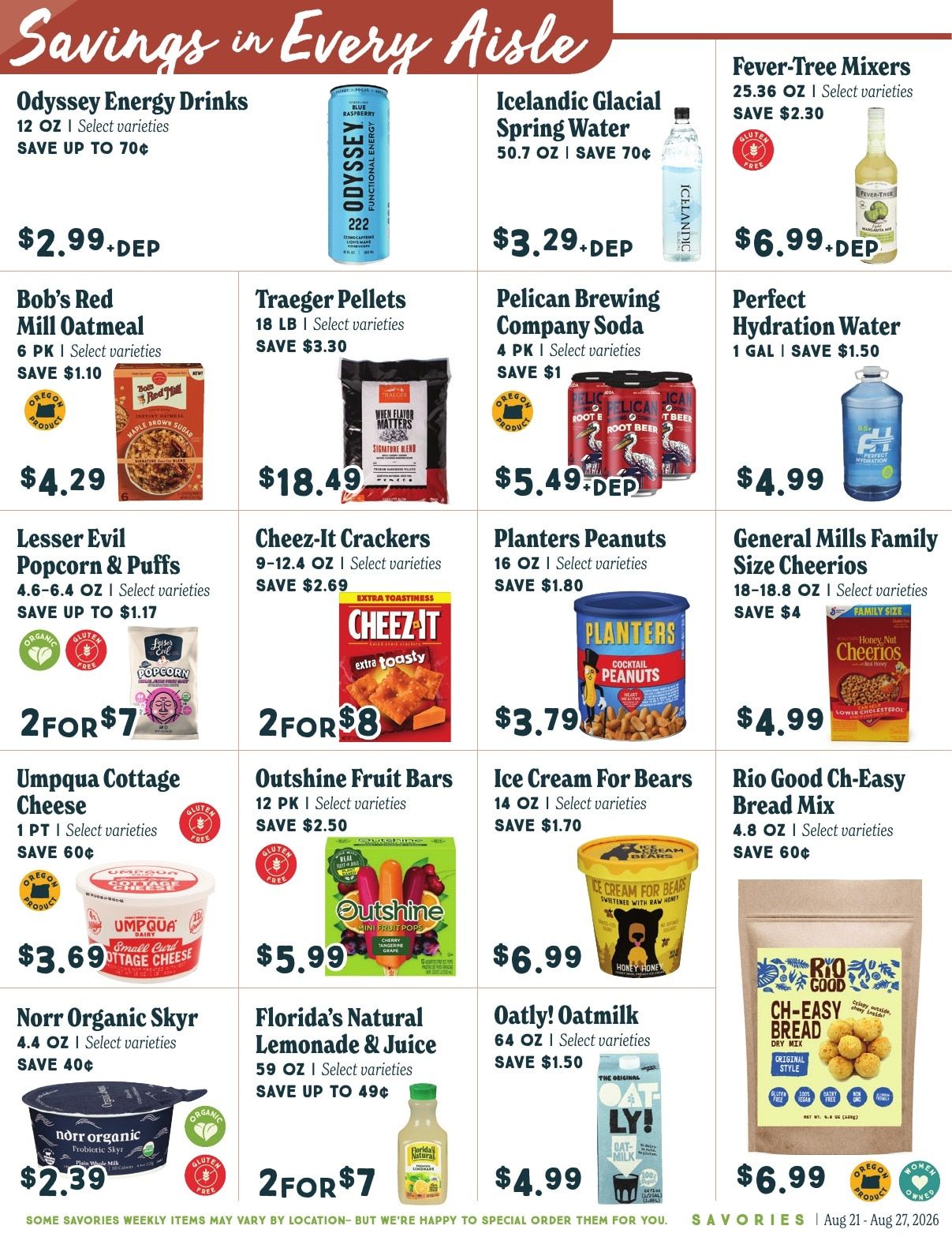 Market of Choice Weekly Specials Weekly Ad August 21 - 27, 2026