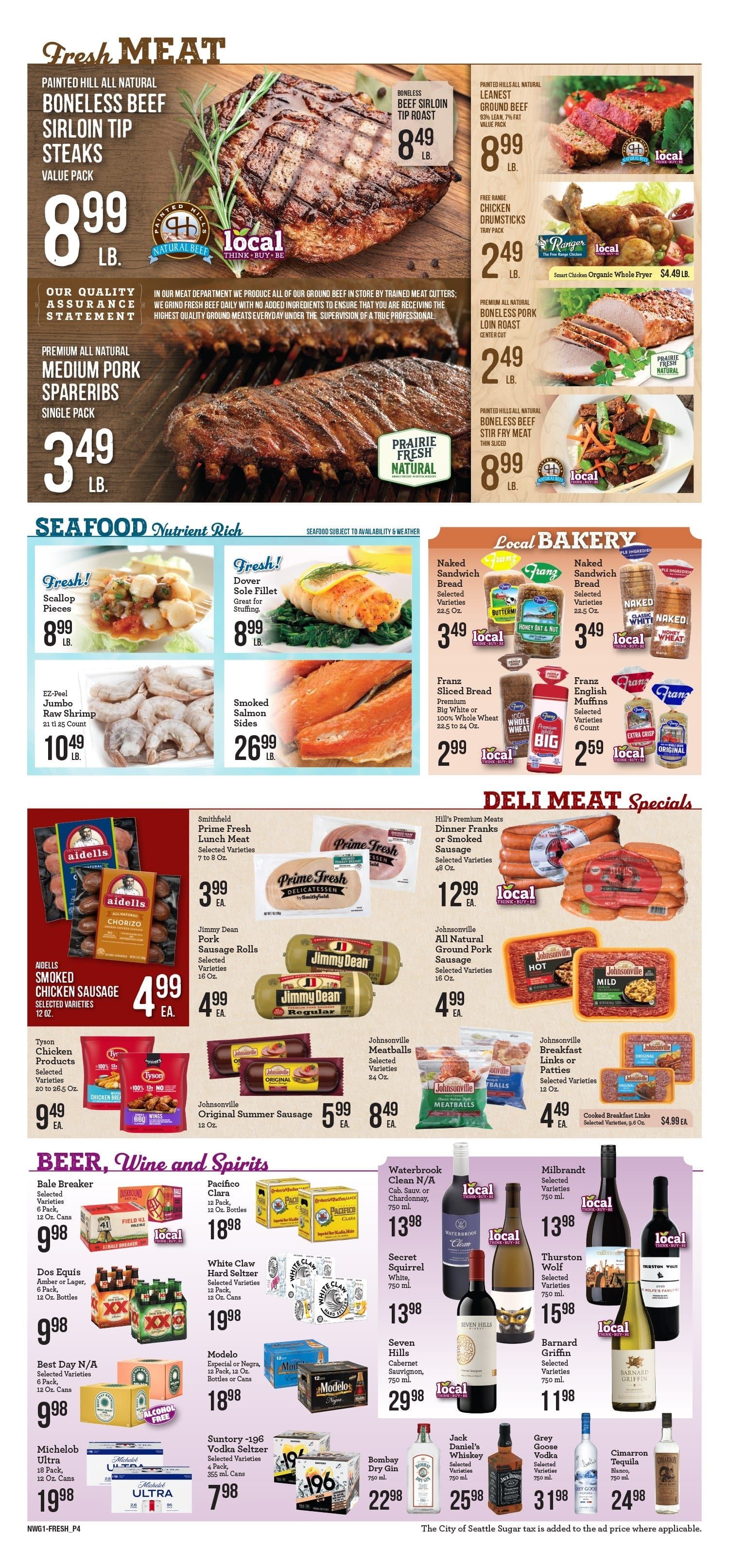 Vashon Thriftway Weekly Ad August 26 - September 1, 2026