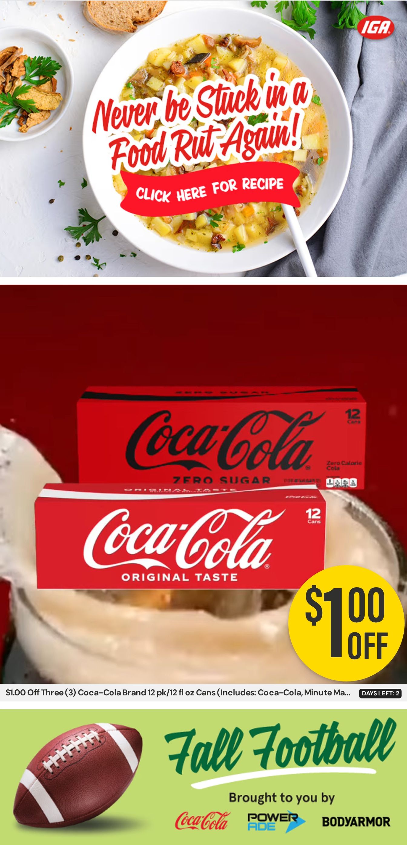 R & M IGA Weekly Ad August 26 - September 8, 2026
