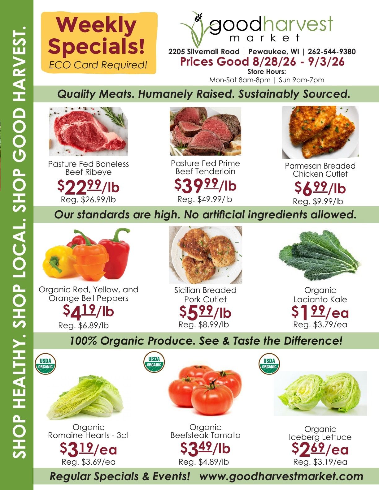 Good Harvest Market Weekly Ad August 28 - September 3, 2026