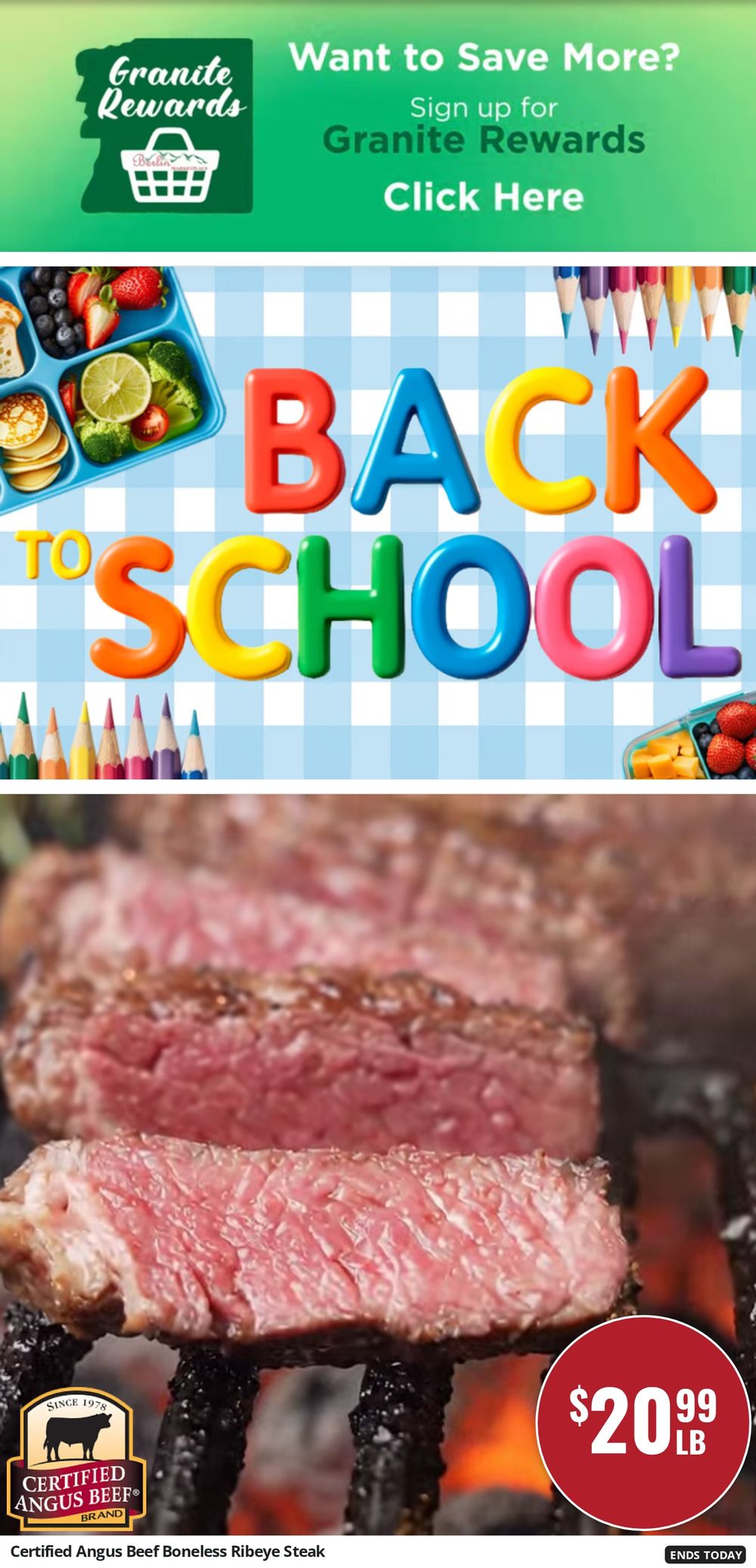 Berlin Marketplace Weekly Ad August 21 - 27, 2026
