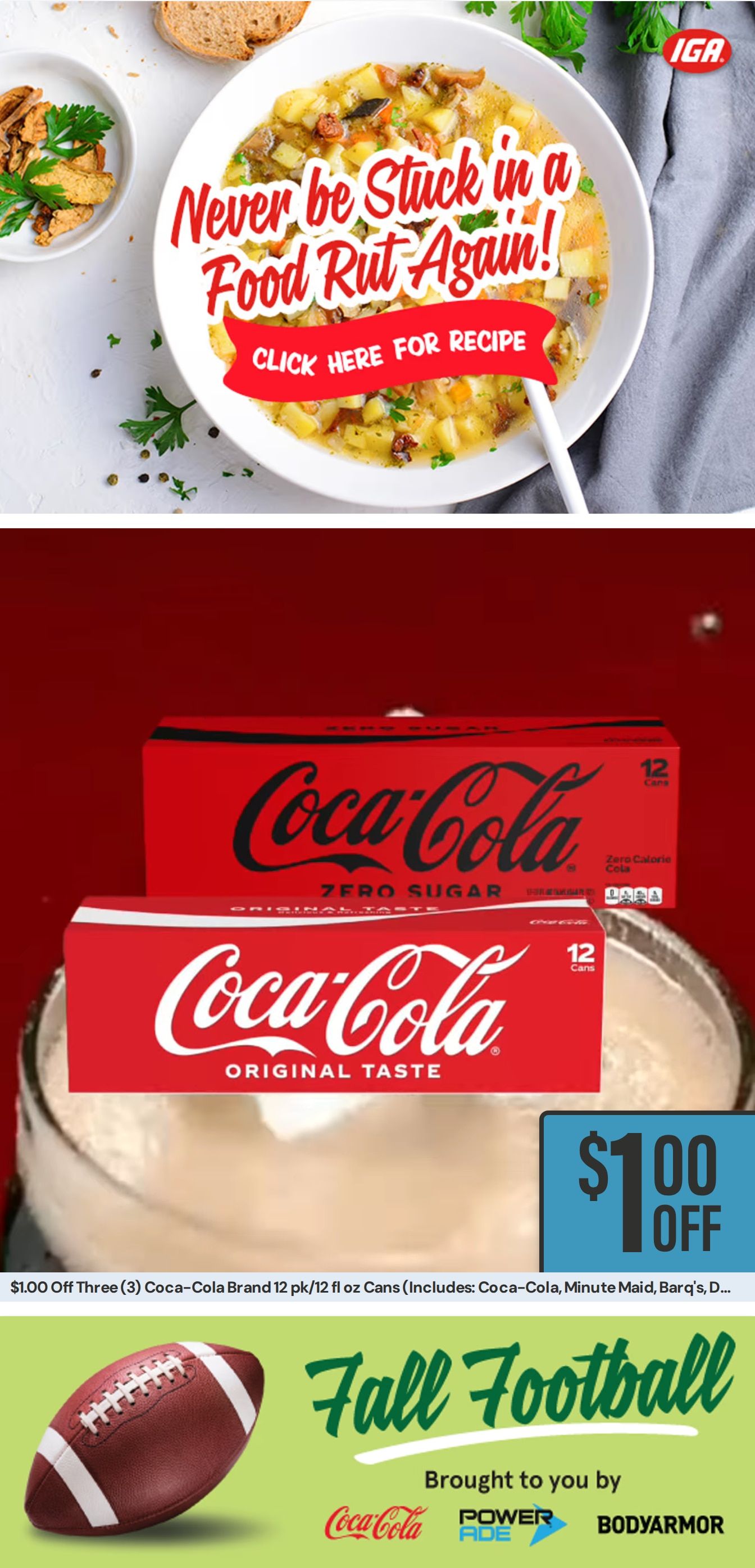 Warren's IGA Weekly Ad August 24 - September 6, 2026