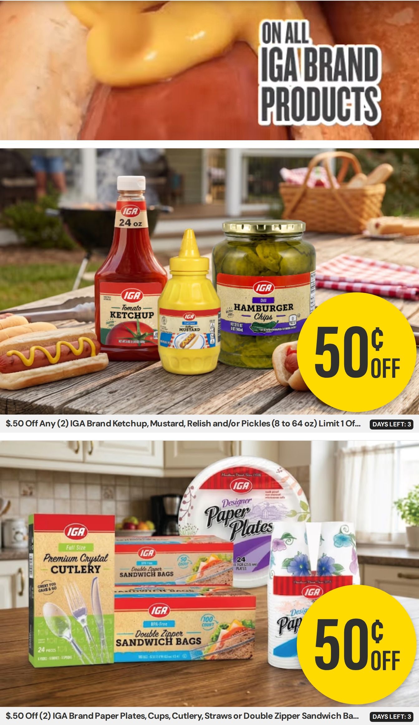 Bailey's IGA Weekly Ad August 26 - September 8, 2026