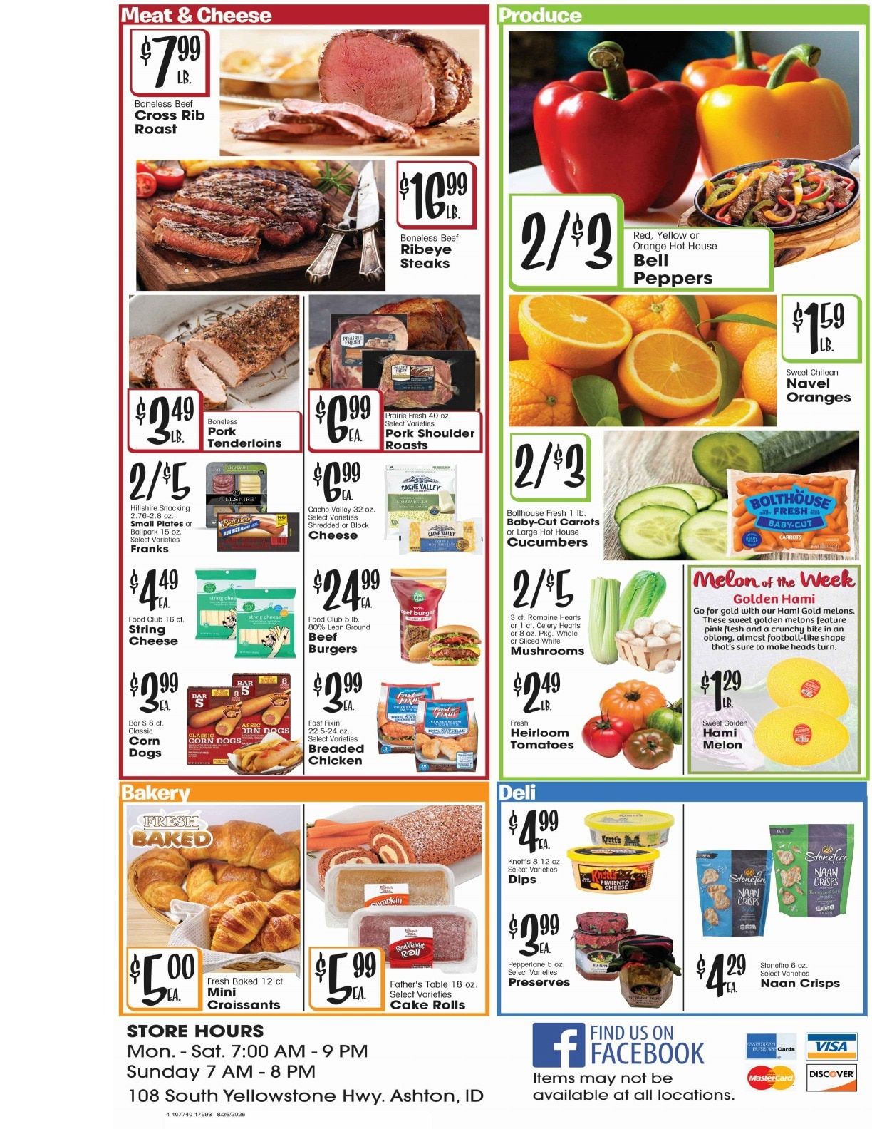 Dave's Jubilee Weekly Ad August 26 - September 1, 2026