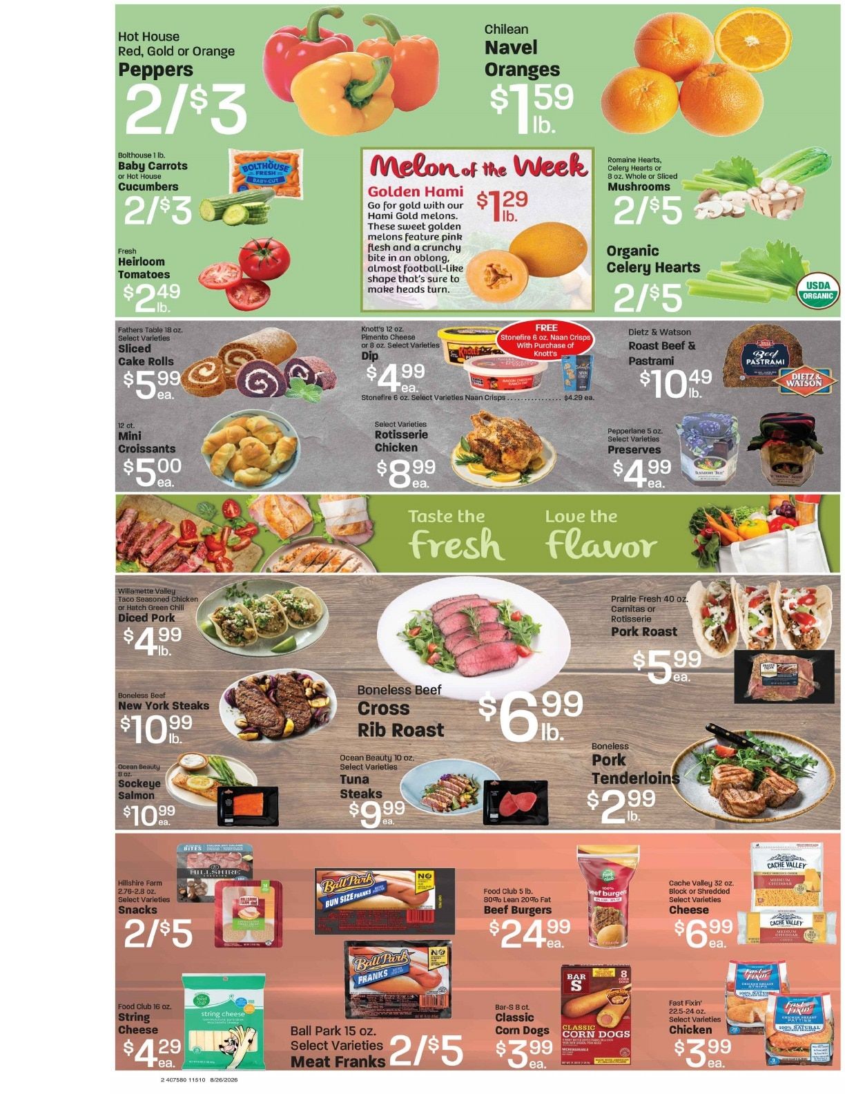 Glazier's Market Weekly Ad August 26 - September 1, 2026