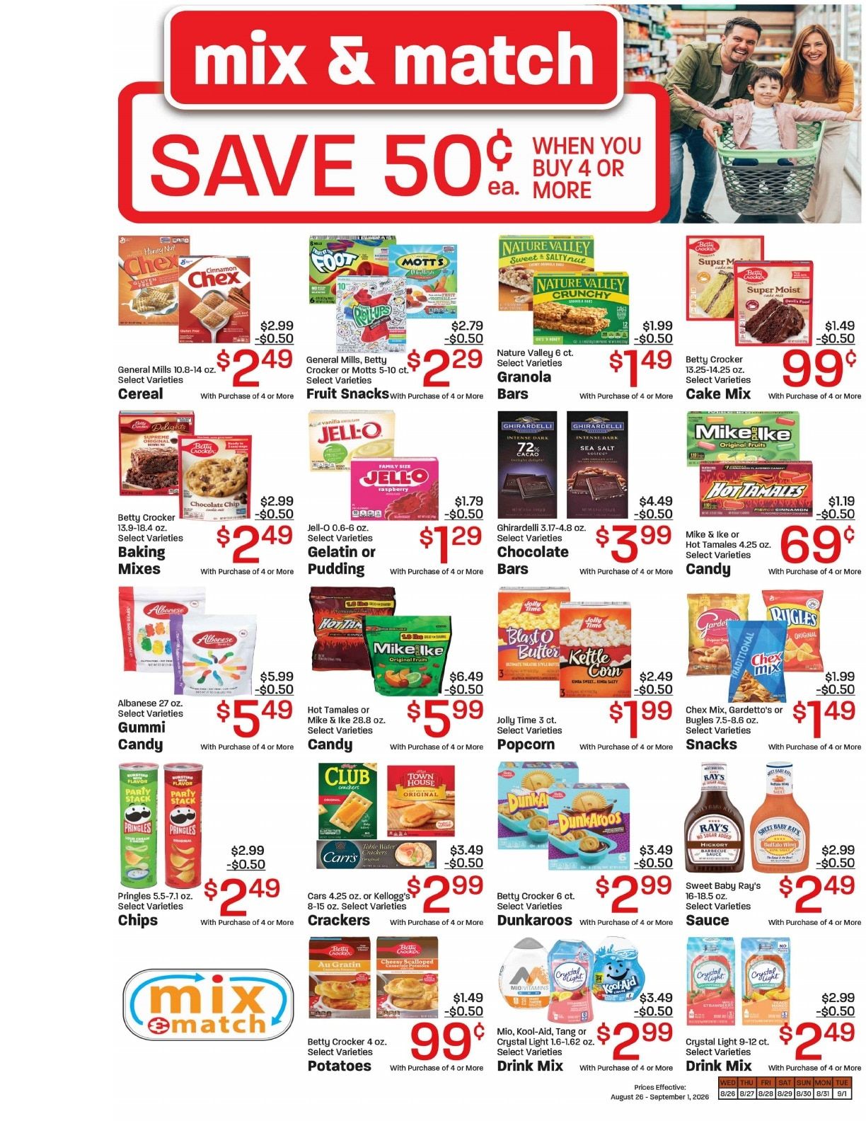 Glazier's Market Weekly Ad August 26 - September 1, 2026