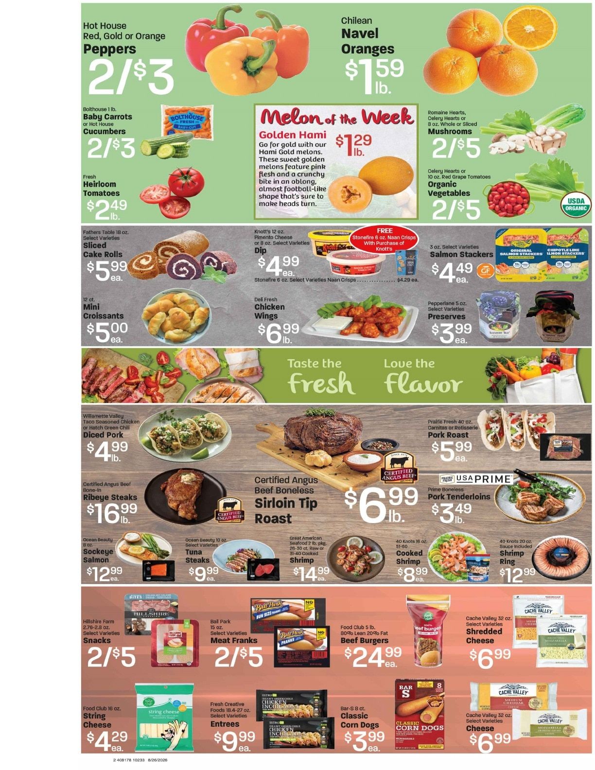Benedict's Market Weekly Ad August 26 - September 1, 2026