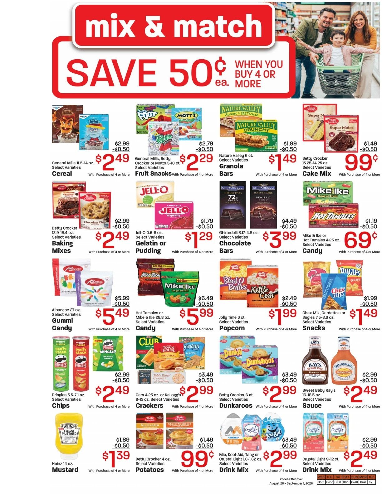 Benedict's Market Weekly Ad August 26 - September 1, 2026