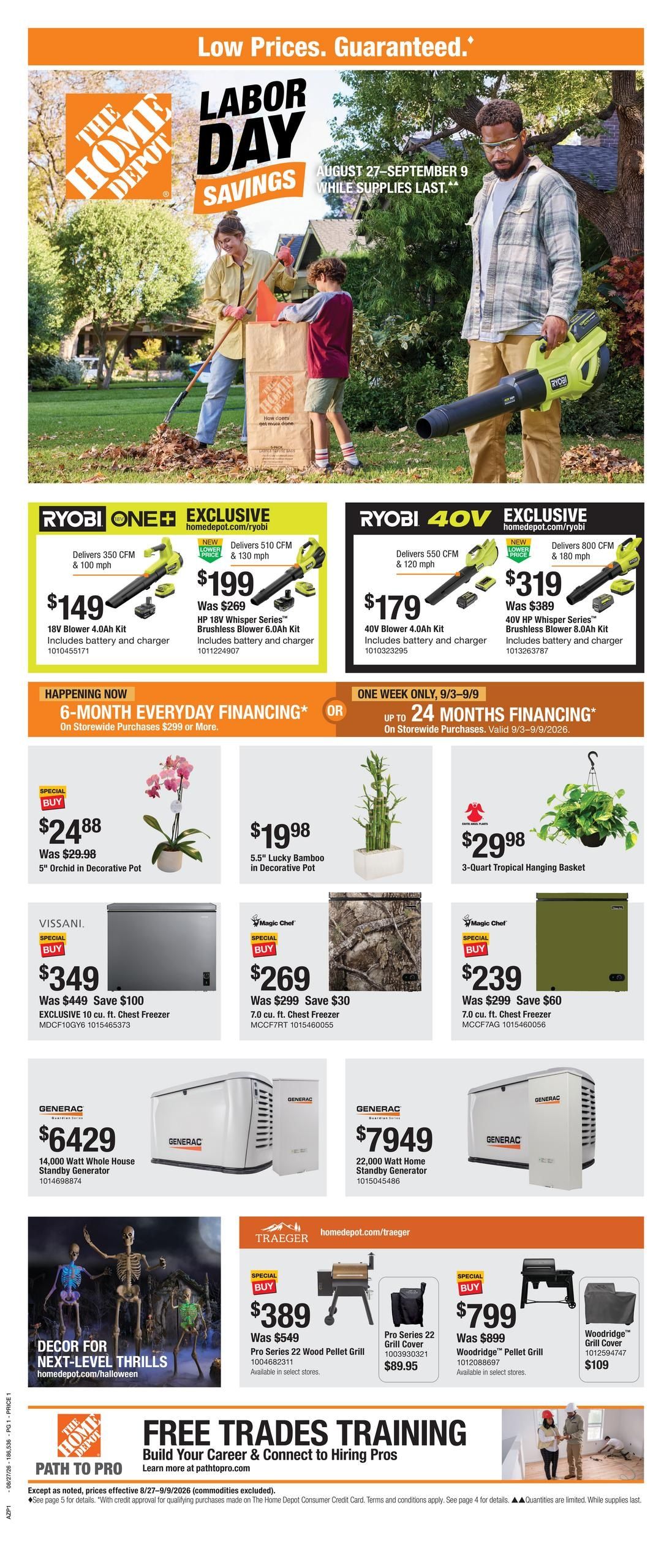 Home Depot (HI) Labor Day Savings Weekly Ad August 27 - September 9, 2026
