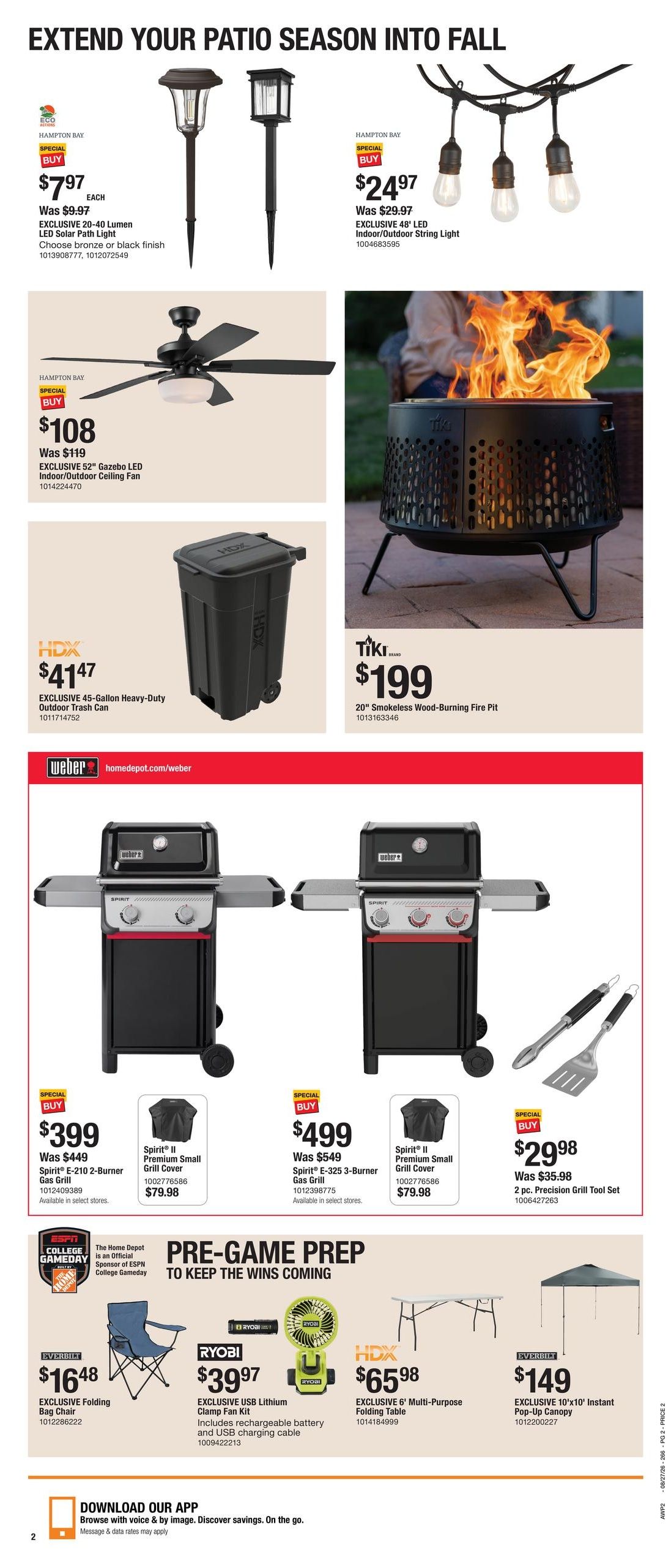 Home Depot (HI) Labor Day Savings Weekly Ad August 27 - September 9, 2026