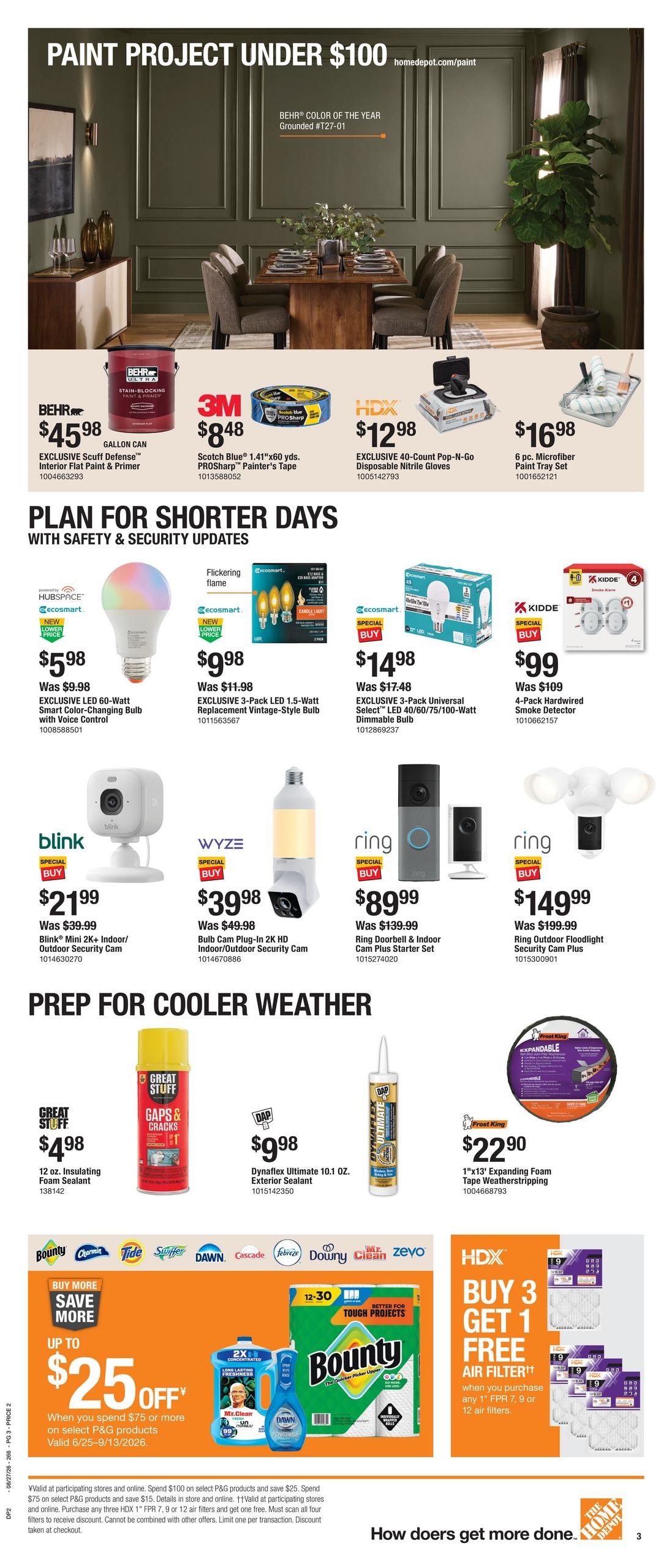 Home Depot (HI) Labor Day Savings Weekly Ad August 27 - September 9, 2026