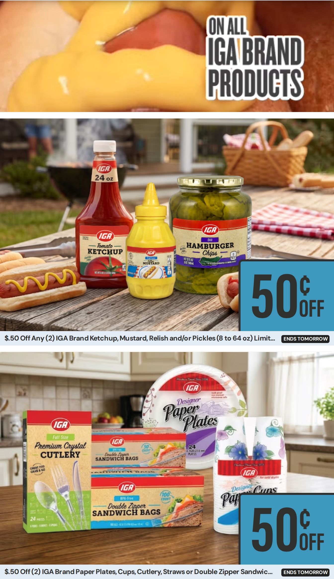 Baker's IGA Weekly Ad August 24 - September 6, 2026