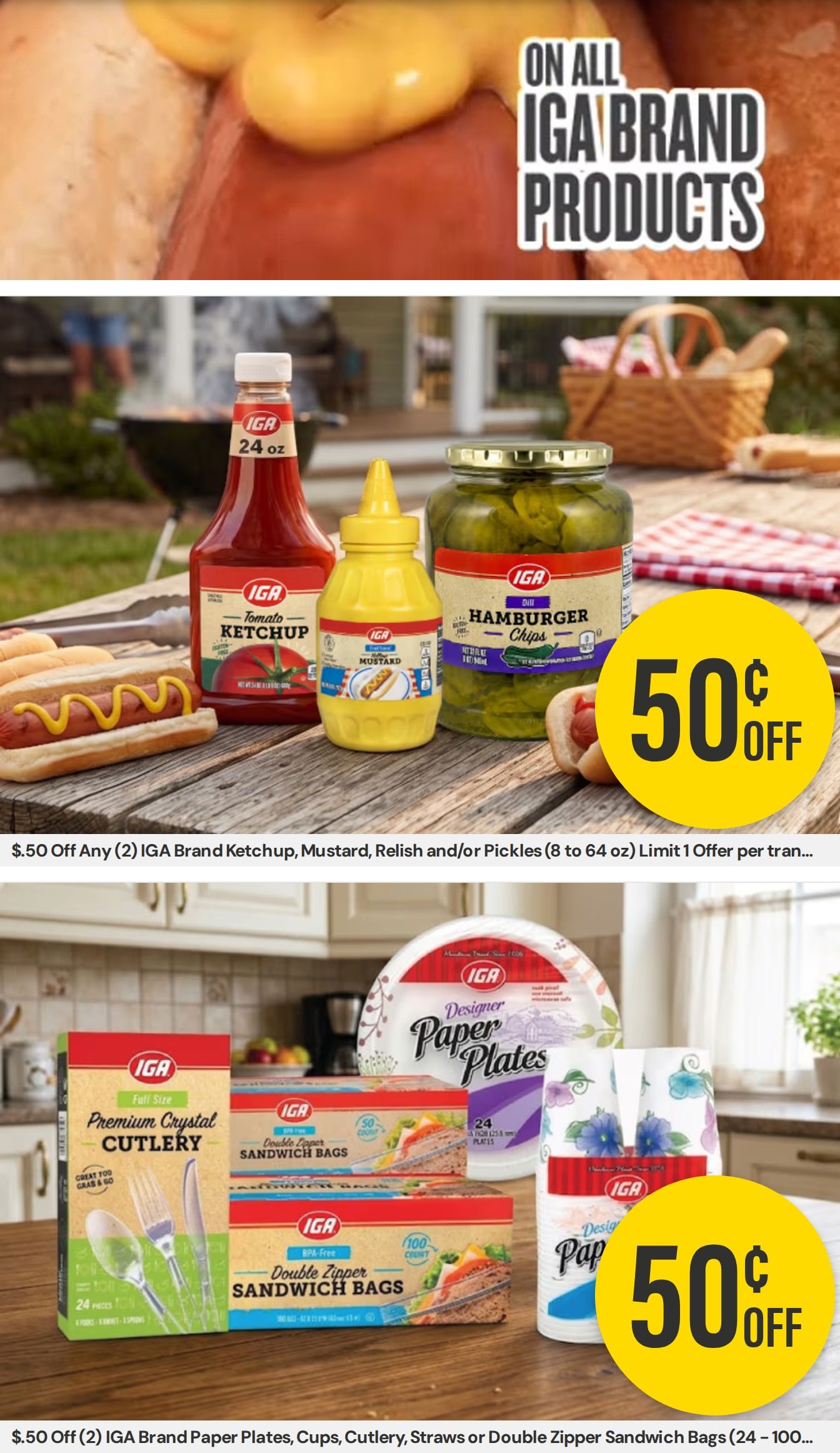 New Baden Market IGA Weekly Ad August 26 - September 8, 2026