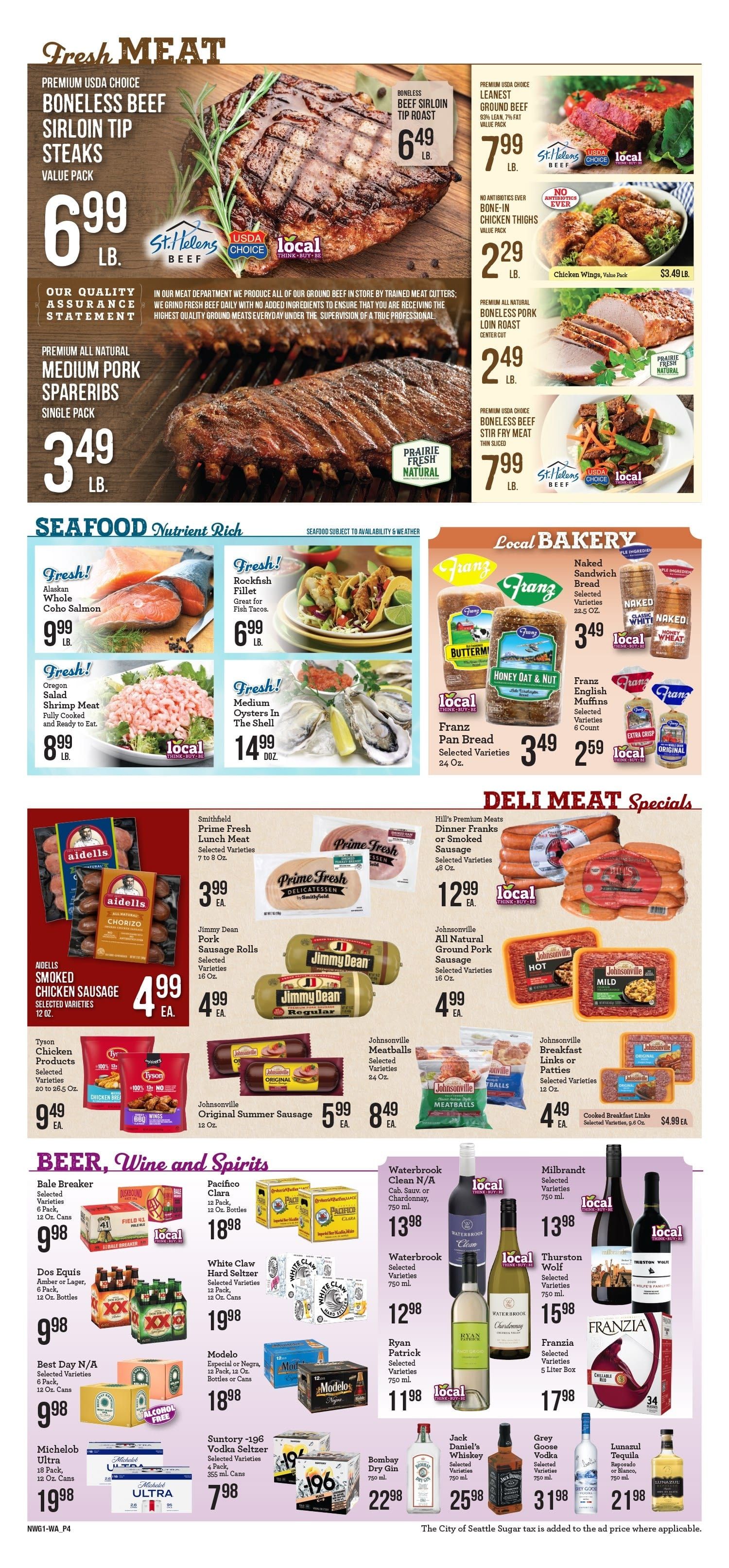 Granite Falls IGA Weekly Ad August 26 - September 1, 2026