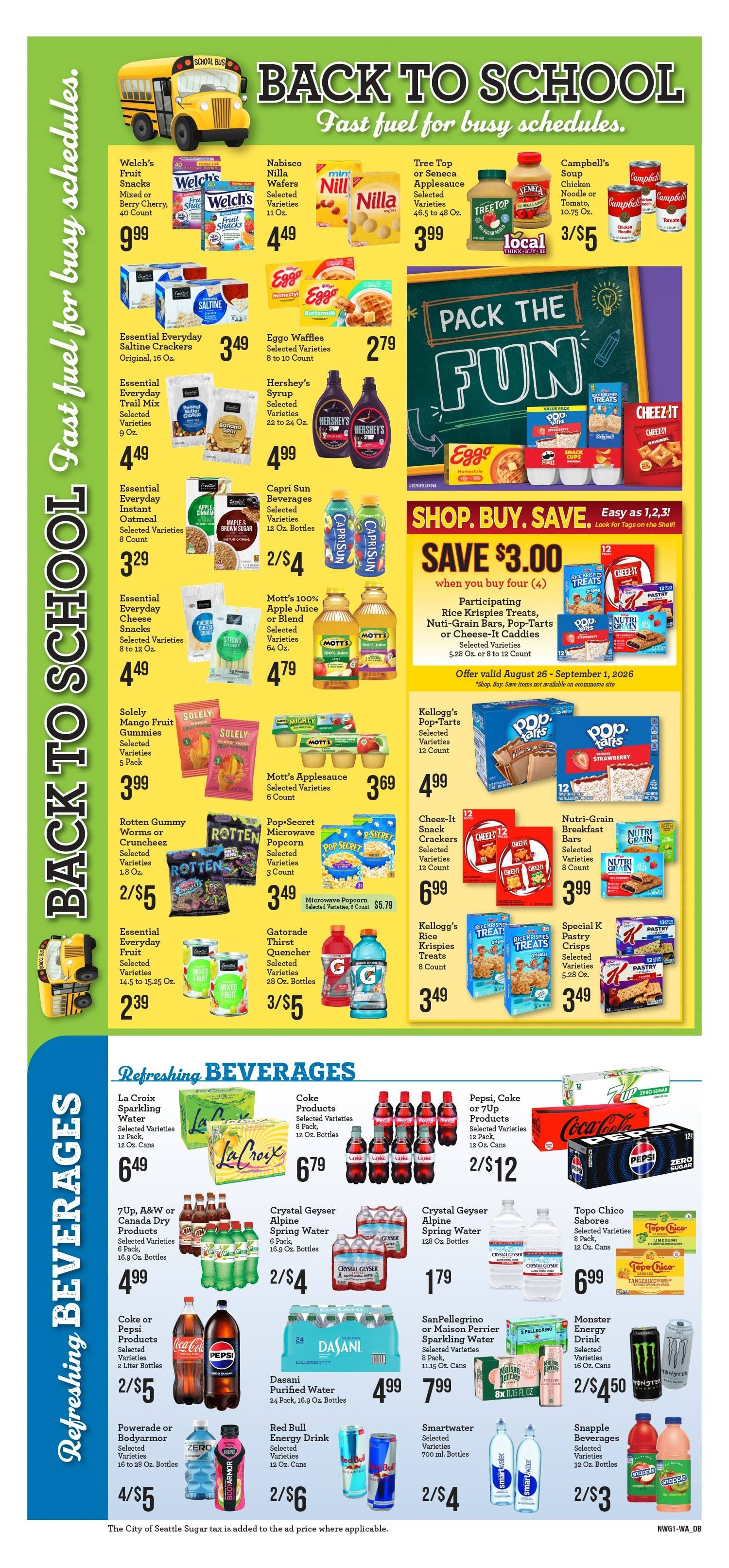 Granite Falls IGA Weekly Ad August 26 - September 1, 2026