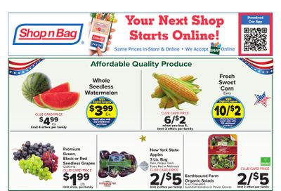 Shop n Bag Weekly Ad August 28 - September 3, 2026