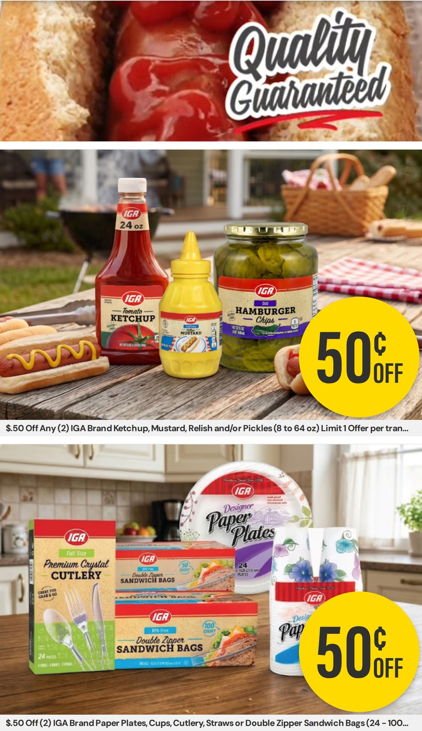 Versailles IGA Weekly Ad August 26 - September 8, 2026