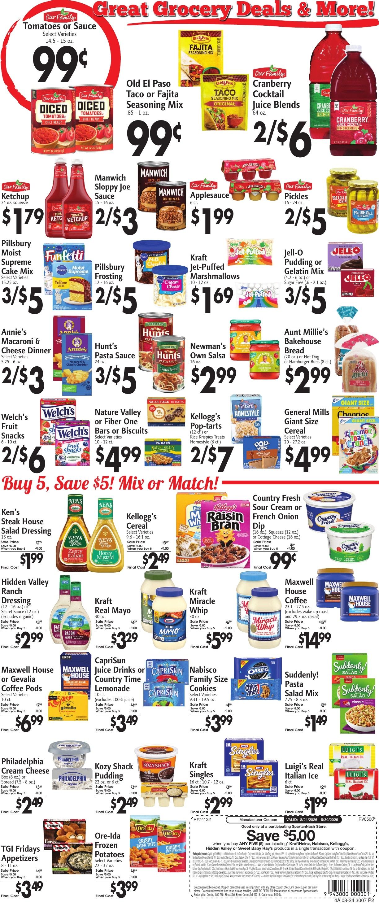 Ravenna Market Weekly Ad August 24 - 30, 2026