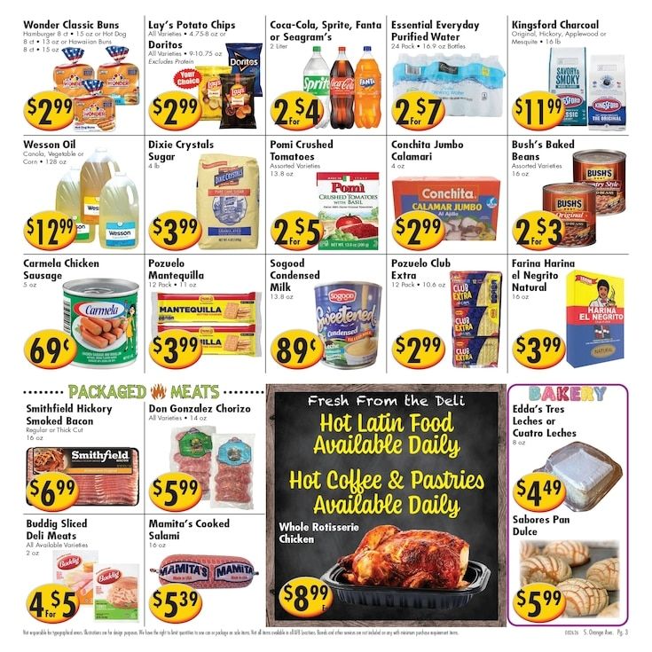 Ideal Food Basket (5637 South Orange Ave, Orlando, FL) Weekly Ad August 26 - September 1, 2026