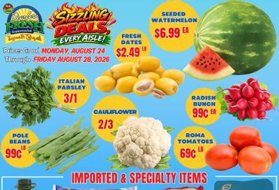 Dearborn Fresh Supermarket Weekly Ad August 24 - 28, 2026